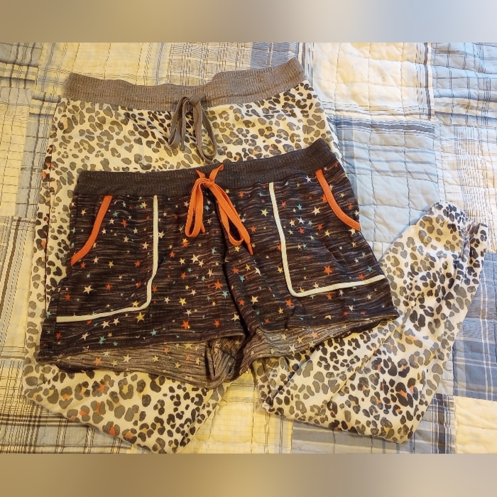 Pajama pants & shorts bundle